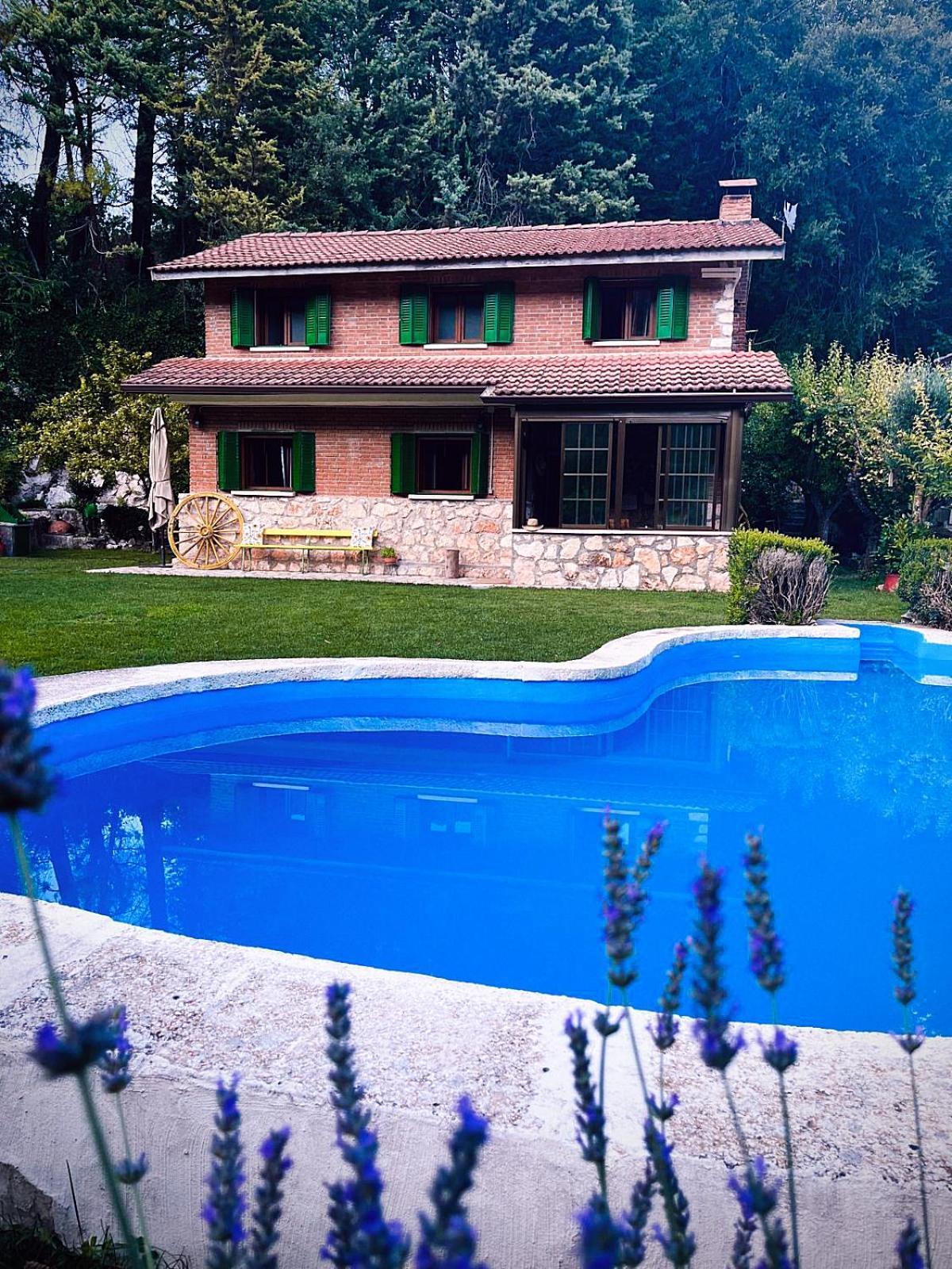 Casa Rural El Eden Del Ungria Caspueñas Kültér fotó